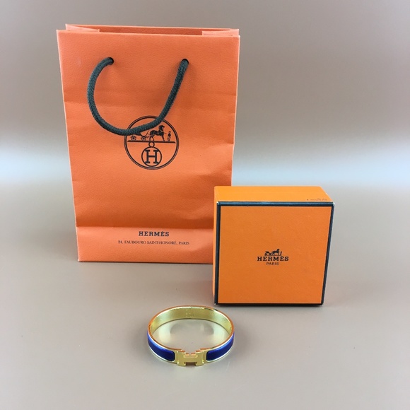 Hermes Jewelry - Preowned Hermès Enamel H Clic Clac PM Bangle